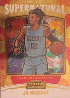 2023 Panini Contenders Supernatural Ja Morant #19 card