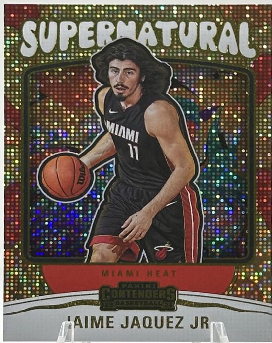 2023 Panini Contenders Supernatural Jaime Jaquez Jr. #13 card