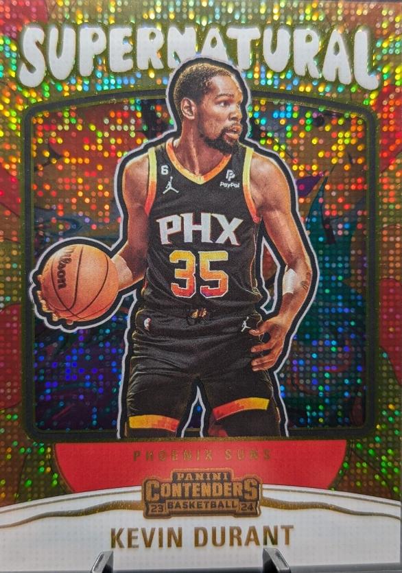 2023 Panini Contenders Supernatural Kevin Durant #24 card