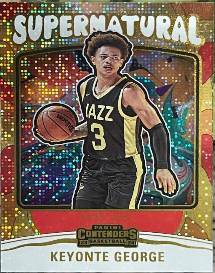2023 Panini Contenders Supernatural Keyonte George #5 card