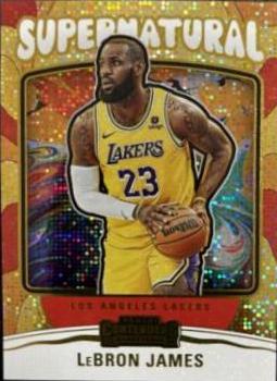 2023 Panini Contenders Supernatural LeBron James #17 card