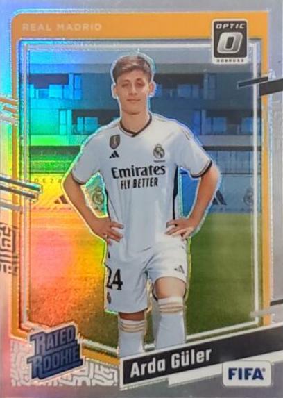 2023 Panini Donruss Arda Guler [Holo Optic] #184 card