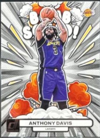 2023 Panini Donruss Bomb Squad Anthony Davis #8 card