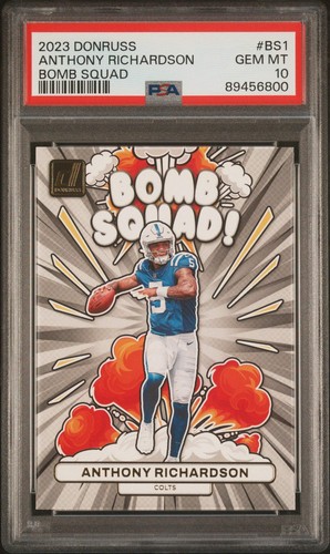 2023 Panini Donruss Bomb Squad Anthony Richardson #BS-1 card