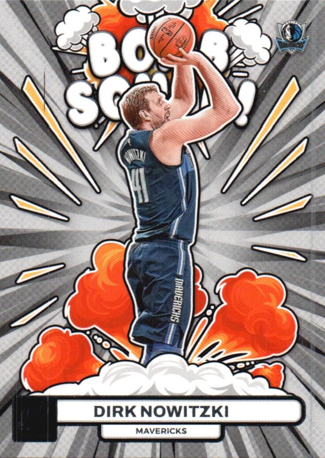 2023 Panini Donruss Bomb Squad Dirk Nowitzki #16 card