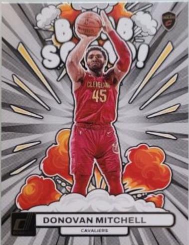 2023 Panini Donruss Bomb Squad Donovan Mitchell #11 card