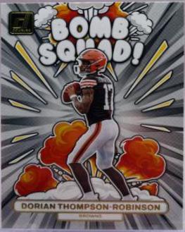 2023 Panini Donruss Bomb Squad Dorian Thompson Robinson #BS-7 card