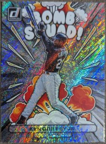 2023 Panini Donruss Bomb Squad Ken Griffey Jr. [Rapture] #BS2 card