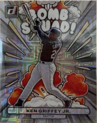 2023 Panini Donruss Bomb Squad Ken Griffey Jr. [Vector] #BS2 card