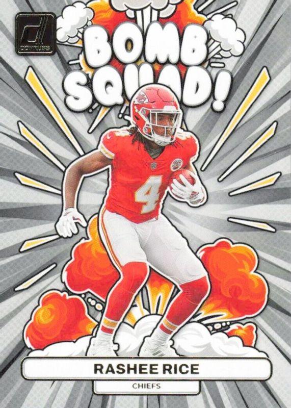 2023 Panini Donruss Bomb Squad Rashee Rice #BS-16 card