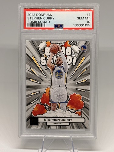 2023 Panini Donruss Bomb Squad Stephen Curry #1 card