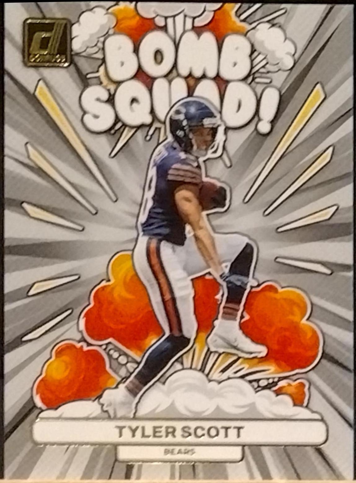 2023 Panini Donruss Bomb Squad Tyler Scott #BS-24 card