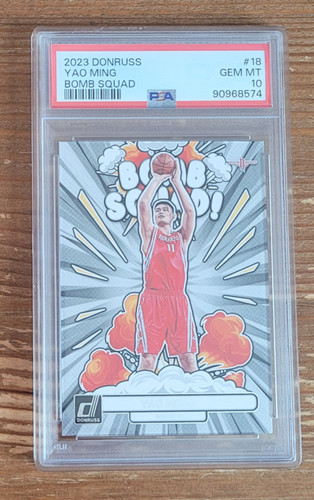 2023 Panini Donruss Bomb Squad Yao Ming #18 card