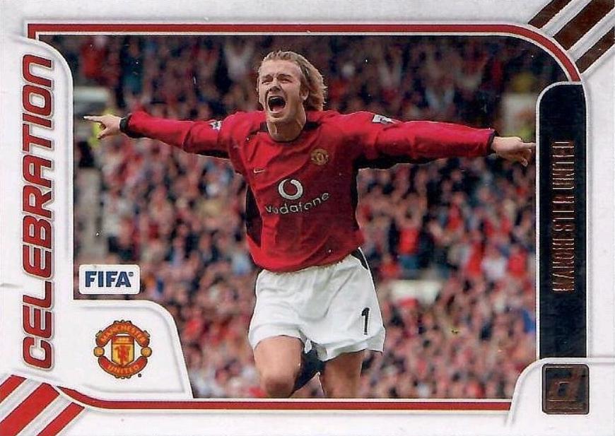 2023 Panini Donruss Celebration David Beckham #21 card