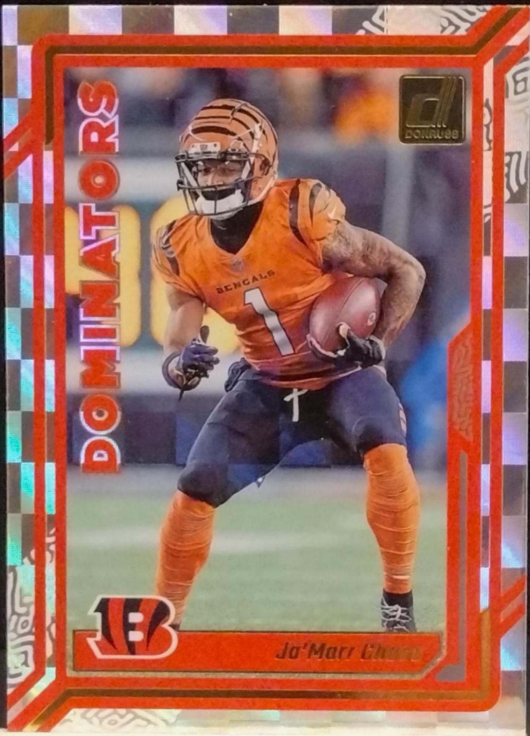 2023 Panini Donruss Dominators Ja'Marr Chase #D-5 card