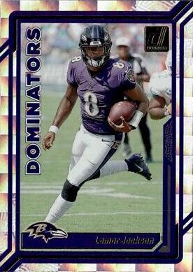2023 Panini Donruss Dominators Lamar Jackson #D-11 card