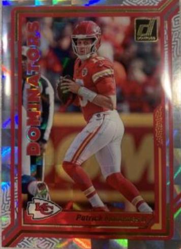 2023 Panini Donruss Dominators Patrick Mahomes II #D-1 card