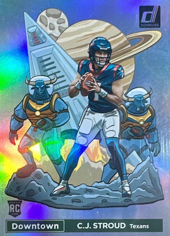2023 Panini Donruss Downtown C. J. Stroud #D-2 card