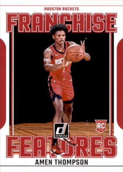 2023 Panini Donruss Franchise Features Amen Thompson #26 card
