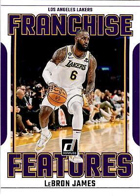 2023 Panini Donruss Franchise Features LeBron James #23 card