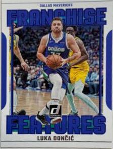 2023 Panini Donruss Franchise Features Luka Doncic #25 card