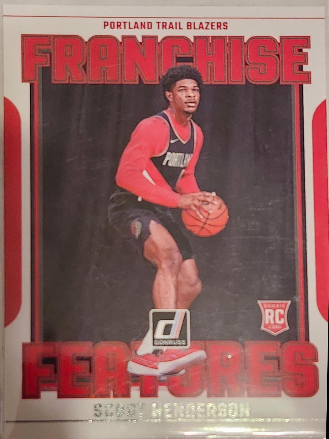 2023 Panini Donruss Franchise Features Scoot Henderson #19 card