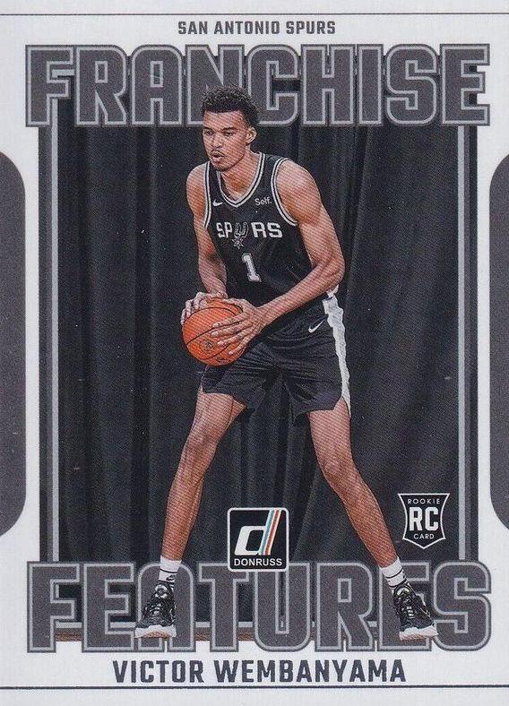 2023 Panini Donruss Franchise Features Victor Wembanyama #29 card