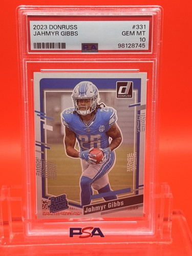 2023 Panini Donruss Jahmyr Gibbs #331 card