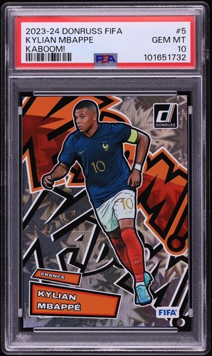 2023 Panini Donruss Kaboom Kylian Mbappe #5 card