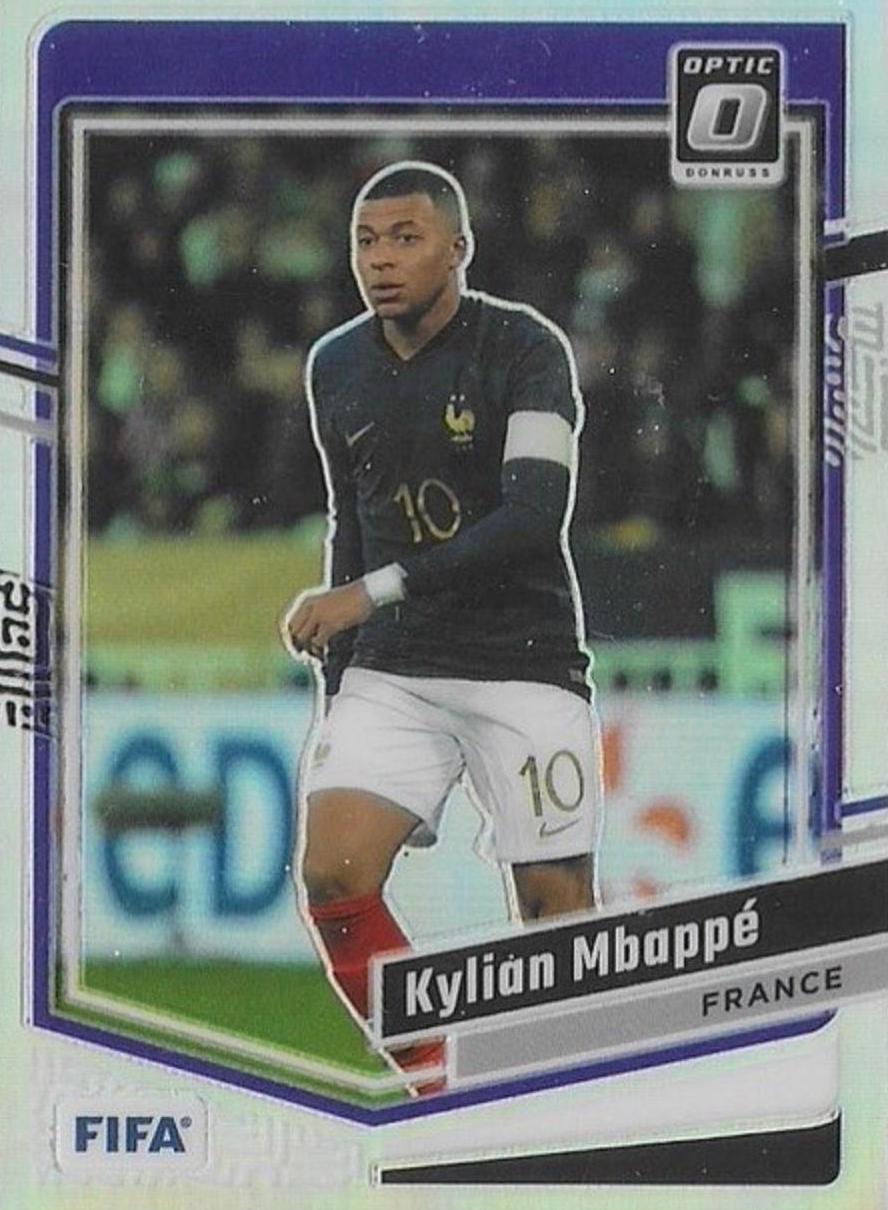 2023 Panini Donruss Kylian Mbappe [Holo Optic] #17 card