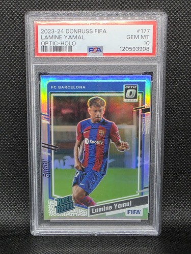 2023 Panini Donruss Lamine Yamal [Holo Optic] #177 card