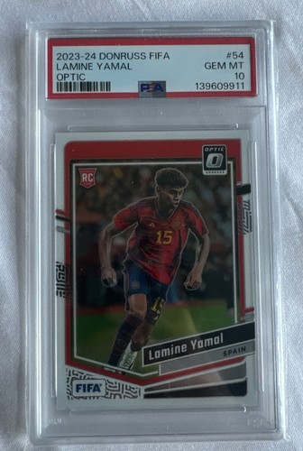2023 Panini Donruss Lamine Yamal [Optic] #54 card