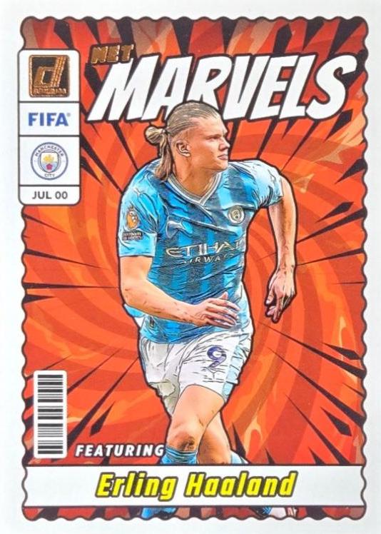 2023 Panini Donruss Net Marvels Erling Haaland #11 card