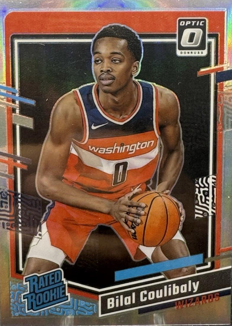2023 Panini Donruss Optic Bilal Coulibaly [Silver Holo] #243 card