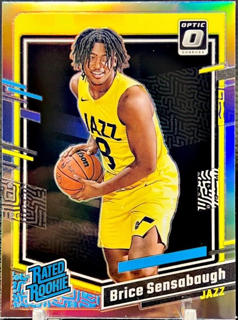2023 Panini Donruss Optic Brice Sensabaugh [Silver Holo] #209 card