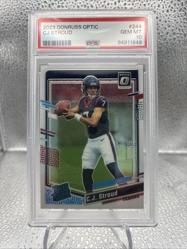 2023 Panini Donruss Optic C.J. Stroud #244 card