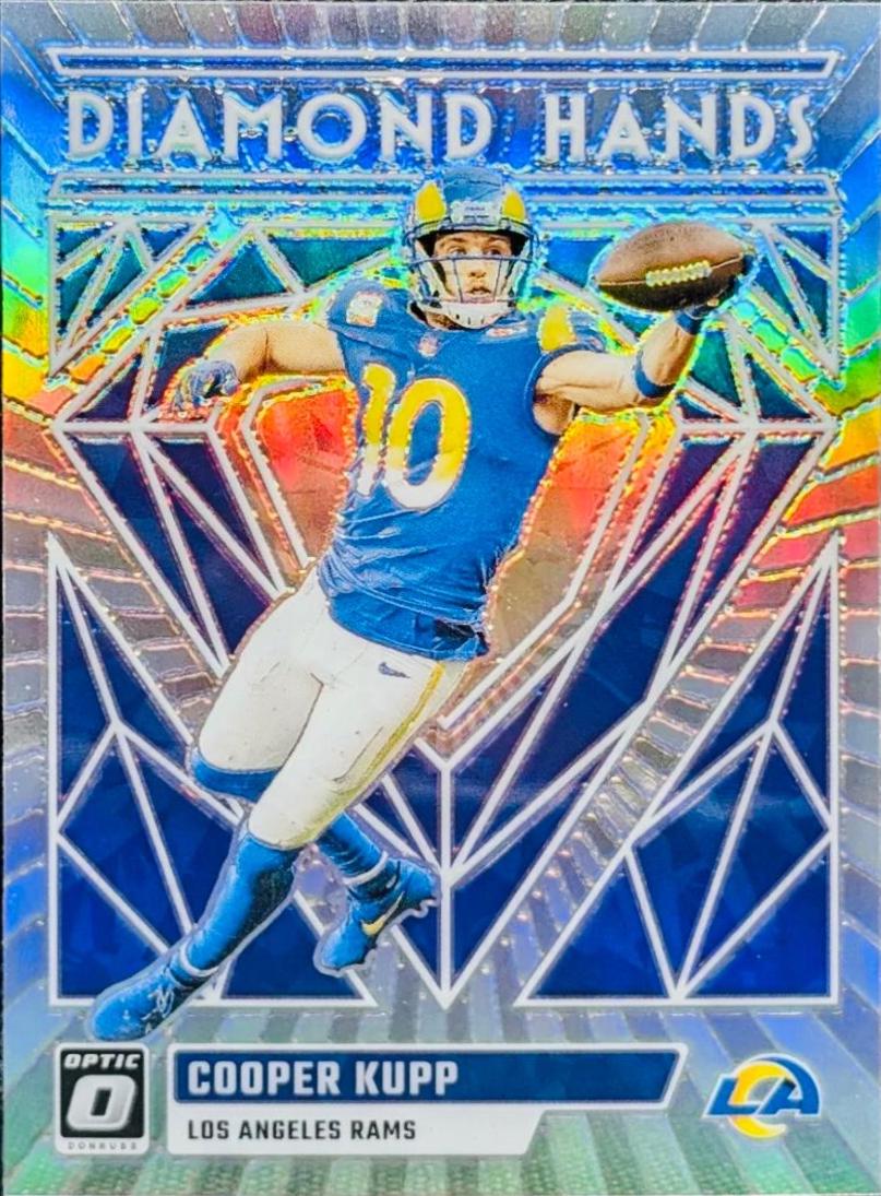 2023 Panini Donruss Optic Diamond Hands Cooper Kupp #DH-CK card