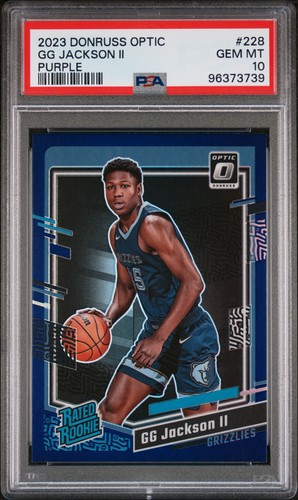 2023 Panini Donruss Optic GG Jackson II [Purple] #228 card