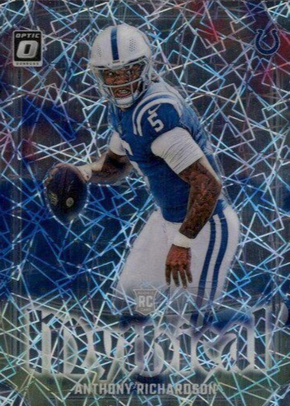 2023 Panini Donruss Optic Mythical Anthony Richardson #22 card