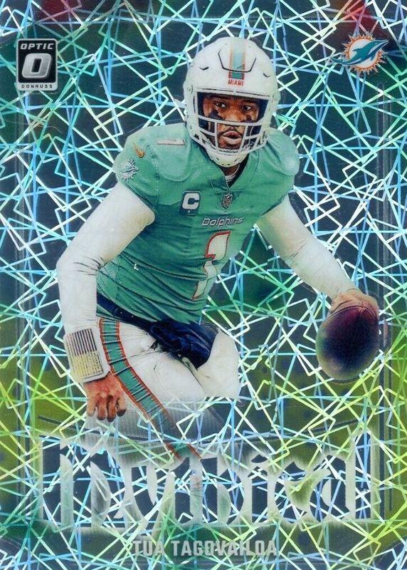 2023 Panini Donruss Optic Mythical Tua Tagovailoa #7 card