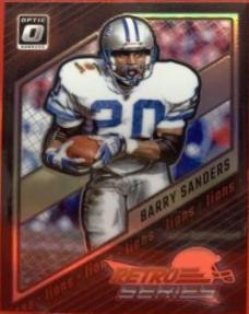 2023 Panini Donruss Optic Retro Series Barry Sanders #1 card
