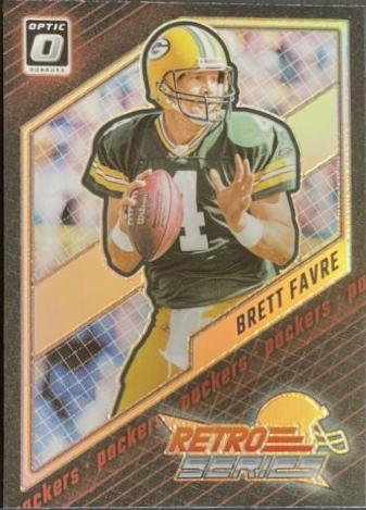 2023 Panini Donruss Optic Retro Series Brett Favre #4 card