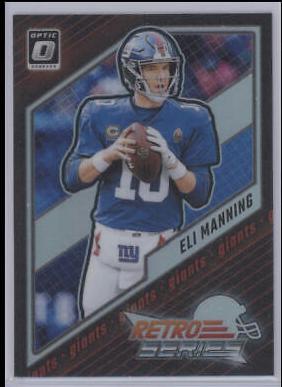 2023 Panini Donruss Optic Retro Series Eli Manning #11 card