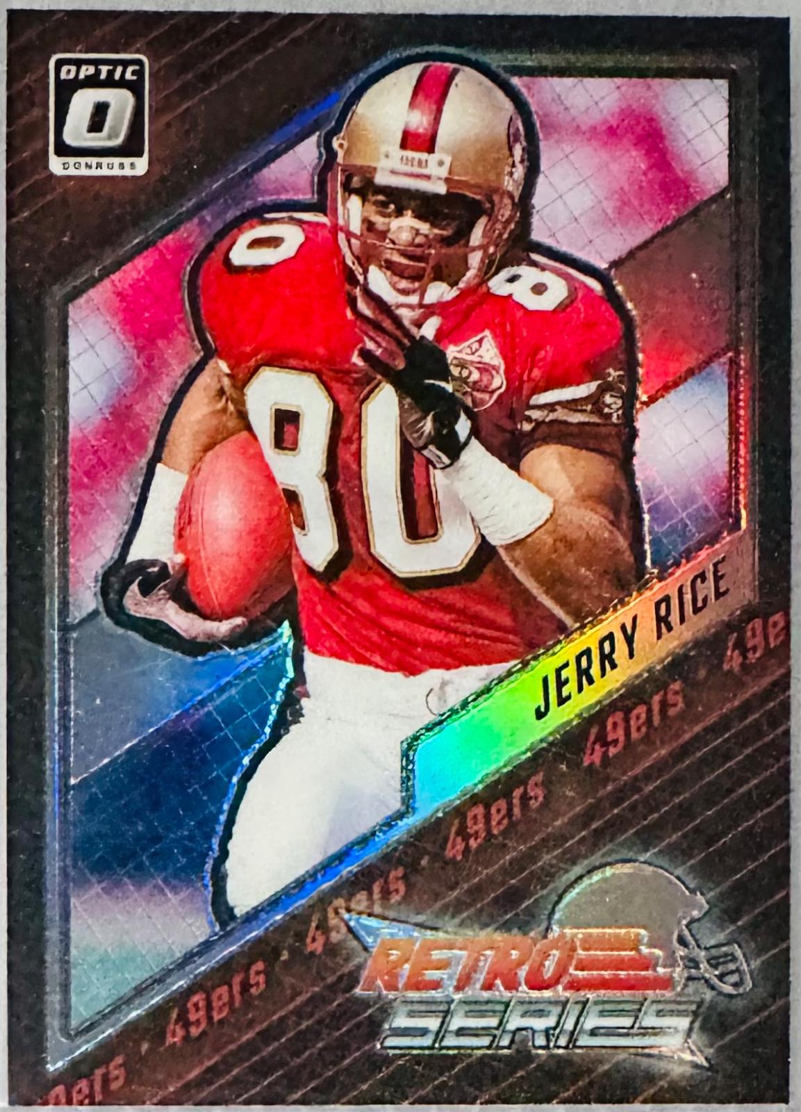 2023 Panini Donruss Optic Retro Series Jerry Rice #14 card