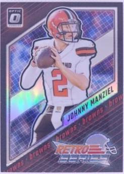 2023 Panini Donruss Optic Retro Series Johnny Manziel #17 card