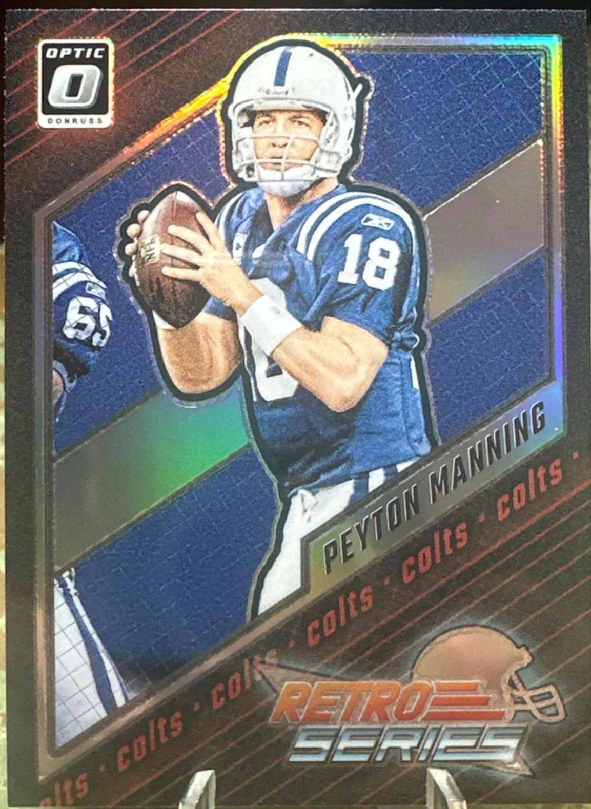 2023 Panini Donruss Optic Retro Series Peyton Manning #21 card