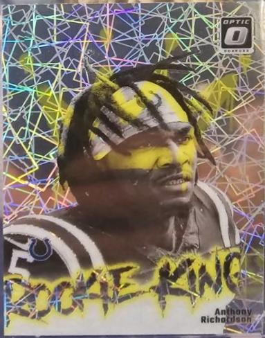 2023 Panini Donruss Optic Rookie Kings Anthony Richardson #5 card