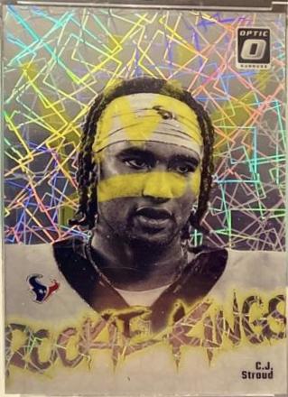 2023 Panini Donruss Optic Rookie Kings C.J. Stroud #4 card
