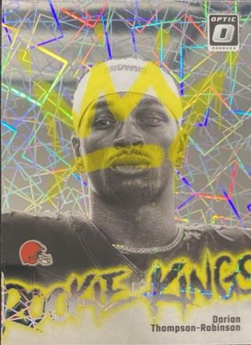 2023 Panini Donruss Optic Rookie Kings Dorian Thompson-Robinson #1 card