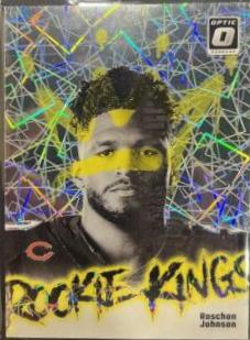 2023 Panini Donruss Optic Rookie Kings Roschon Johnson #8 card